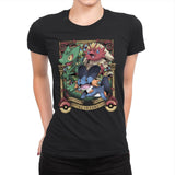 Hoenn Starters - Womens Premium T-Shirts RIPT Apparel Small / Black