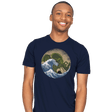 Hokusai Cthulhu - Mens T-Shirts RIPT Apparel