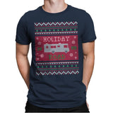 Holiday Road 89 - Ugly Holiday - Mens Premium T-Shirts RIPT Apparel Small / Midnight Navy