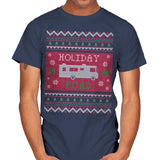 Holiday Road 89 - Ugly Holiday - Mens T-Shirts RIPT Apparel Small / Navy