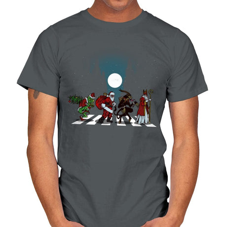 Holiday Road - Mens T-Shirts RIPT Apparel Small / Charcoal