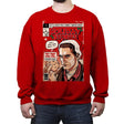 Holiday Stories - Crew Neck Sweatshirt Crew Neck Sweatshirt RIPT Apparel Small / Red