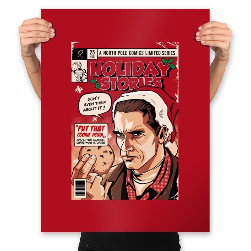 Holiday Stories - Prints Posters RIPT Apparel 18x24 / Red