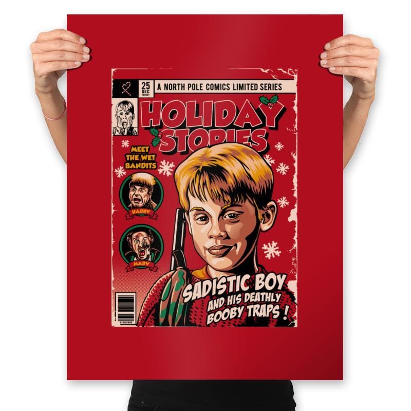 Holiday Stories Vol.2 - Prints Posters RIPT Apparel 18x24 / Red