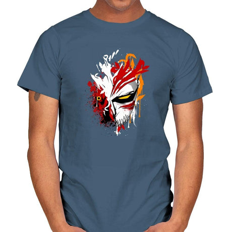 Hollow Style - Graffitees - Mens T-Shirts RIPT Apparel Small / Indigo Blue