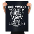 Hollywood Club 4 Life - Prints Posters RIPT Apparel 18x24 / Black