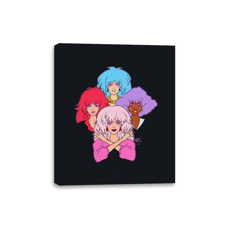 Hologram Rhapsody - Canvas Wraps Canvas Wraps RIPT Apparel 8x10 / Black