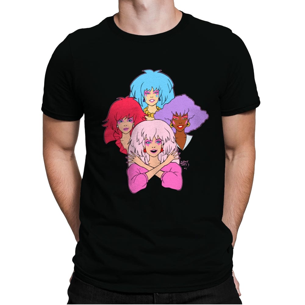 Hologram Rhapsody - Mens Premium T-Shirts RIPT Apparel Small / Black