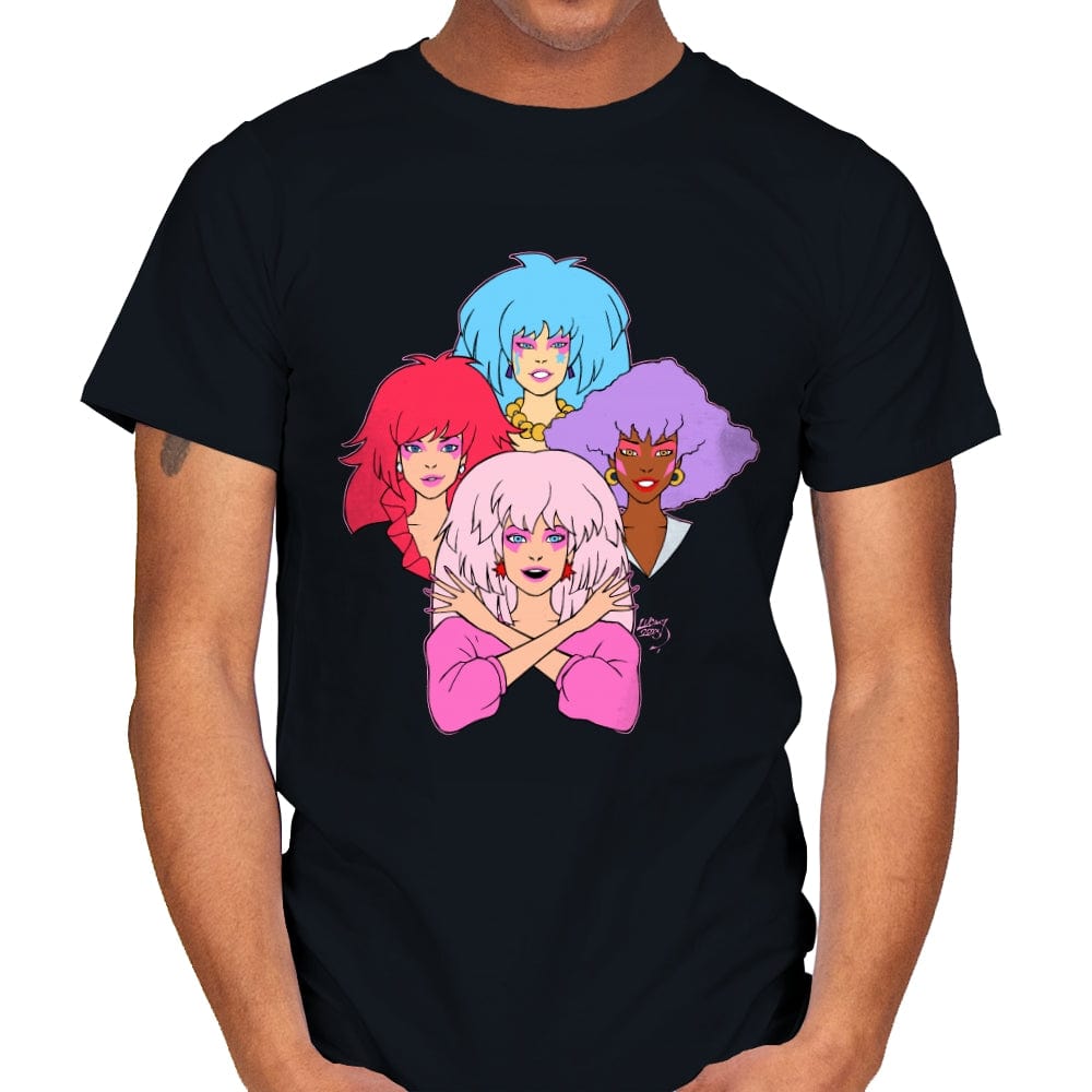 Hologram Rhapsody - Mens T-Shirts RIPT Apparel Small / Black
