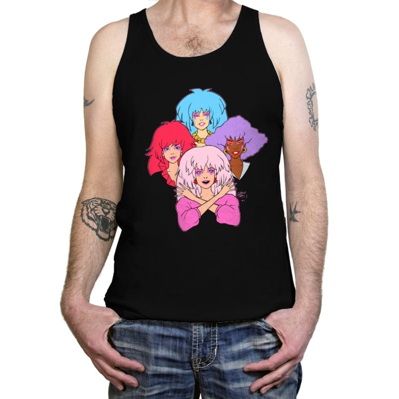 Hologram Rhapsody - Tanktop Tanktop RIPT Apparel X-Small / Black
