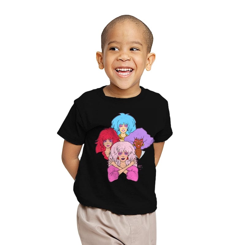 Hologram Rhapsody - Youth T-Shirts RIPT Apparel X-small / Black