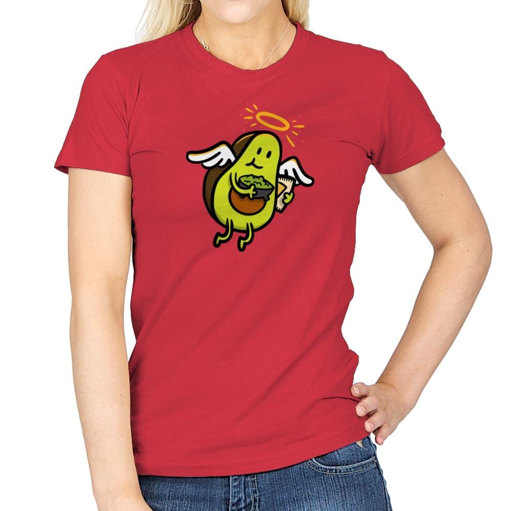 Holy Guacamole - Womens T-Shirts RIPT Apparel Small / Red