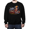 Home Alone for Christmas - Crew Neck Sweatshirt Crew Neck Sweatshirt RIPT Apparel Small / Black