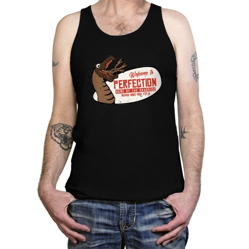 Home of the Graboids - Tanktop Tanktop RIPT Apparel X-Small / Black