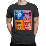 Home Savage - Mens Premium T-Shirts RIPT Apparel Small / Heavy Metal