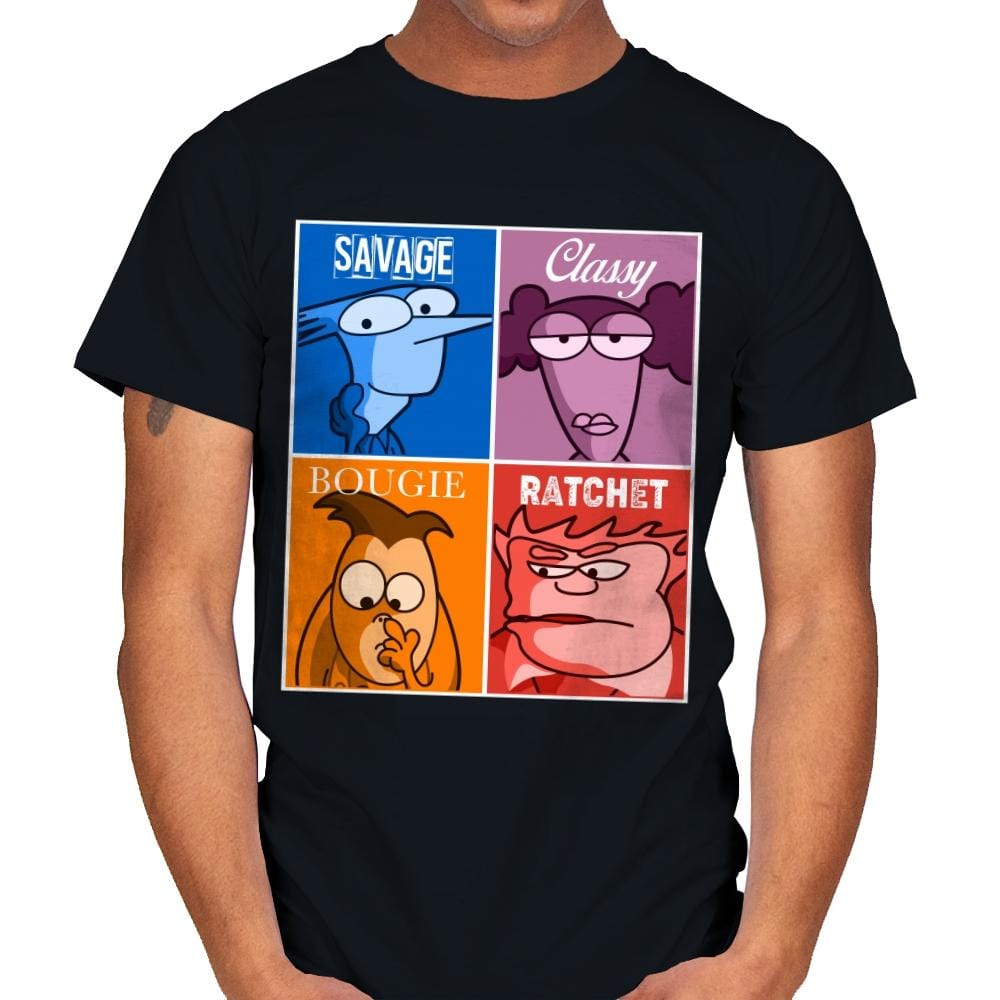 Home Savage - Mens T-Shirts RIPT Apparel Small / Black