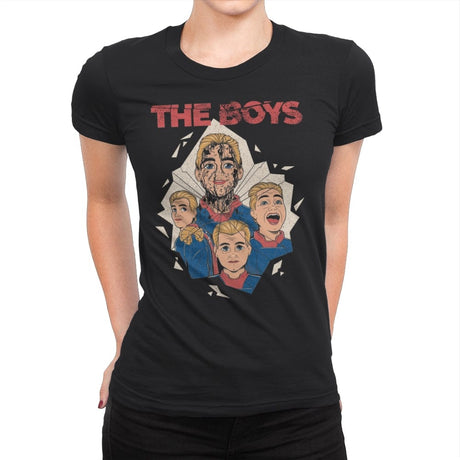 Homelander - The Boys - Womens Premium T-Shirts RIPT Apparel Small / Black