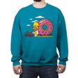 Homernuts - Crew Neck Sweatshirt Crew Neck Sweatshirt RIPT Apparel Small / Antique Sapphire