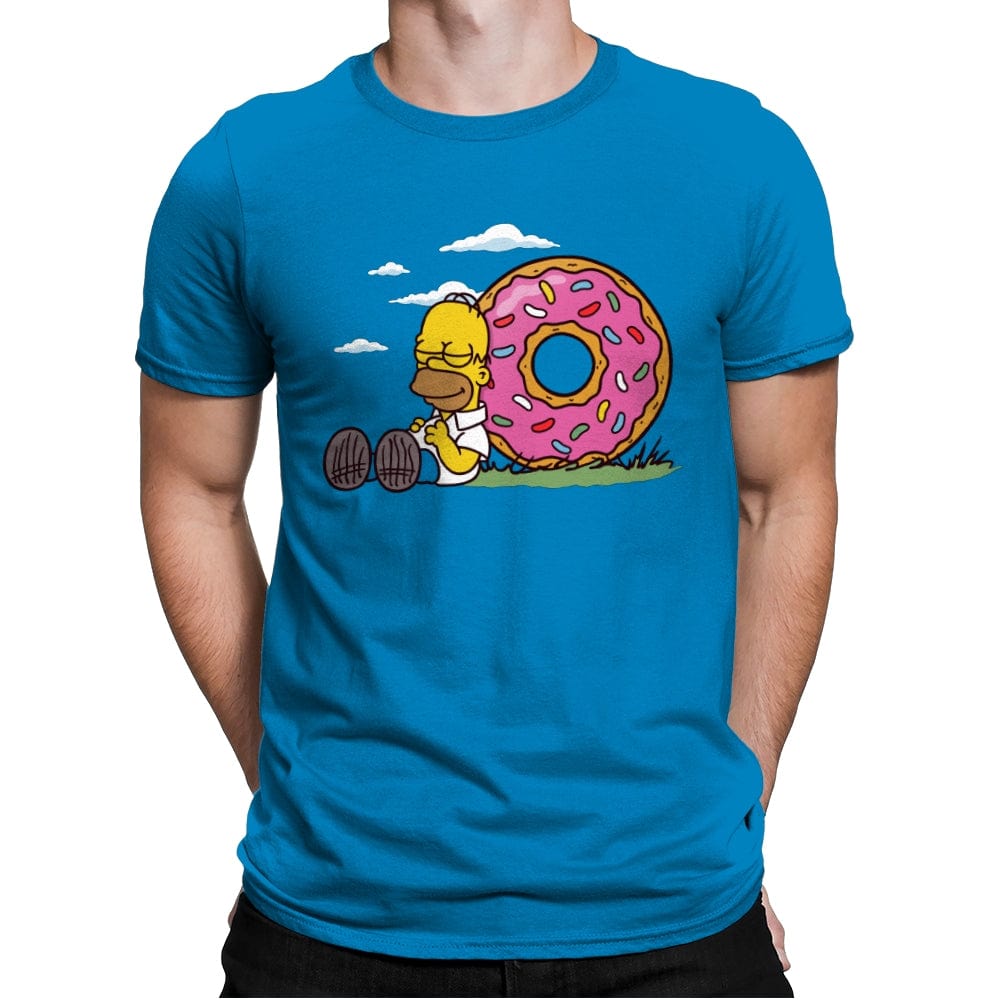 Homernuts - Mens Premium T-Shirts RIPT Apparel Small / Turqouise