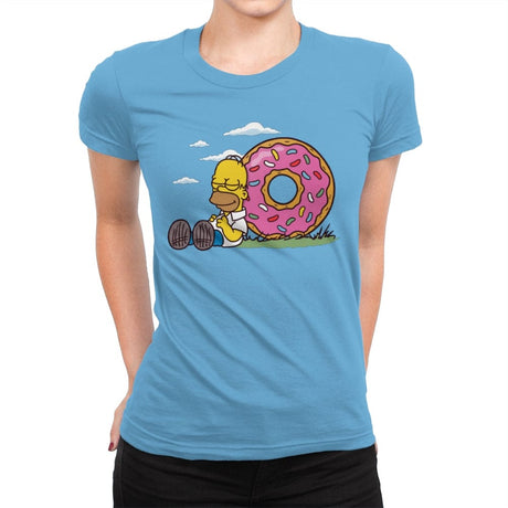 Homernuts - Womens Premium T-Shirts RIPT Apparel Small / Turquoise