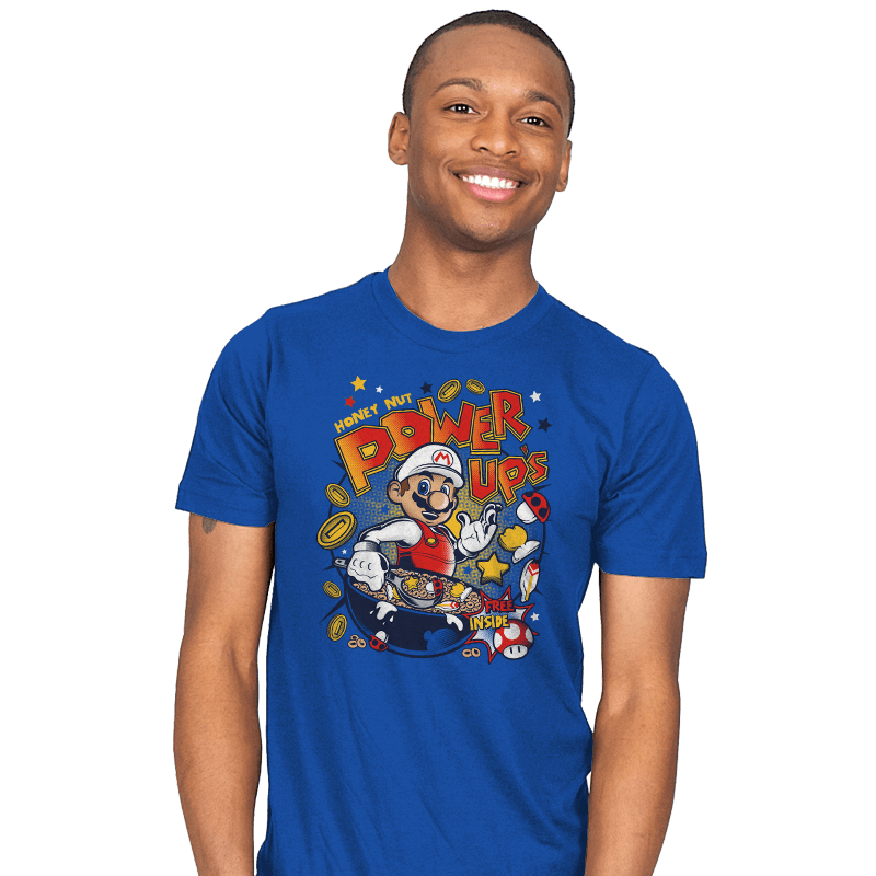 Honey Nut Power Up's - Mens T-Shirts RIPT Apparel