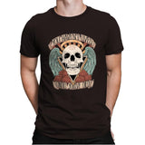 Honorary club of Dead Characters - Mens Premium T-Shirts RIPT Apparel Small / Dark Chocolate