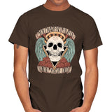 Honorary club of Dead Characters - Mens T-Shirts RIPT Apparel Small / Dark Chocolate