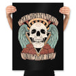 Honorary club of Dead Characters - Prints Posters RIPT Apparel 18x24 / Black
