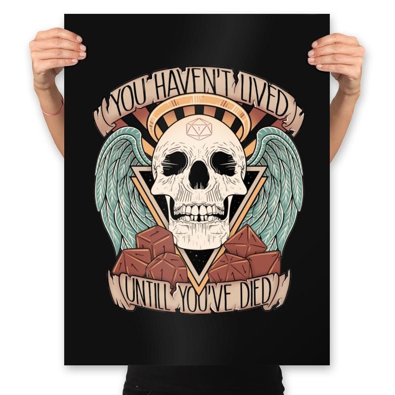 Honorary club of Dead Characters - Prints Posters RIPT Apparel 18x24 / Black