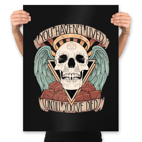 Honorary club of Dead Characters - Prints Posters RIPT Apparel 18x24 / Black