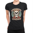 Honorary club of Dead Characters - Womens Premium T-Shirts RIPT Apparel Small / Black