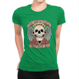 Honorary club of Dead Characters - Womens Premium T-Shirts RIPT Apparel Small / Kelly Green
