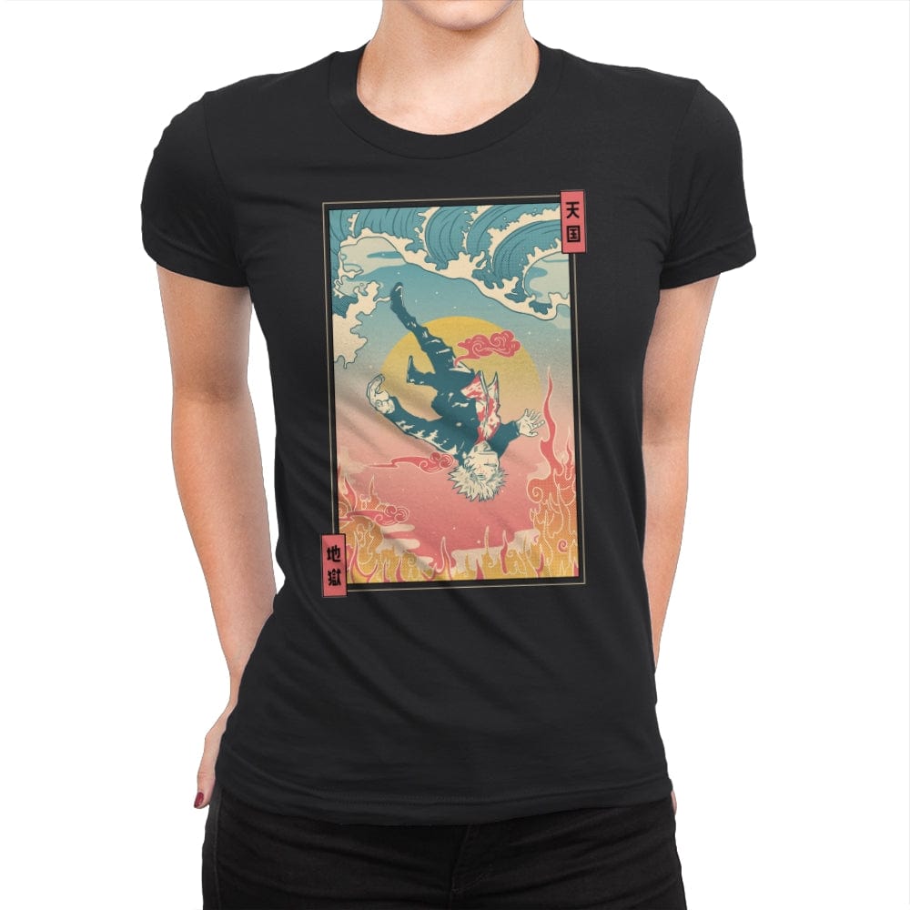 Honored Sorcerer - Womens Premium T-Shirts RIPT Apparel Small / Black