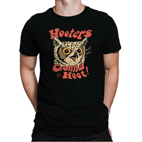 Hoot Owl - Mens Premium T-Shirts RIPT Apparel Small / Black