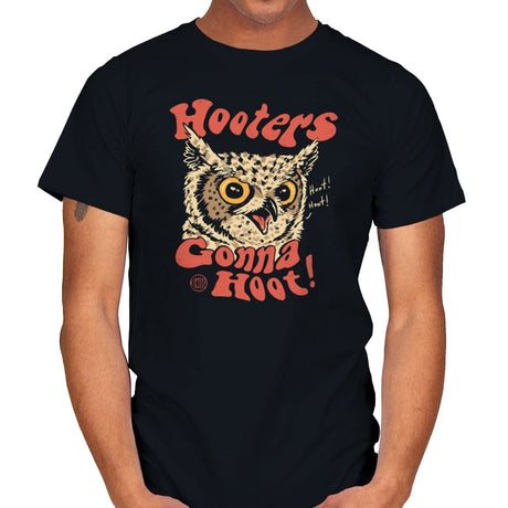Hoot Owl - Mens T-Shirts RIPT Apparel Small / Black