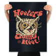 Hoot Owl - Prints Posters RIPT Apparel 18x24 / Black