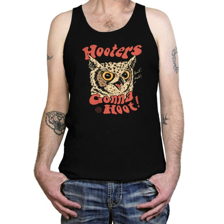 Hoot Owl - Tanktop Tanktop RIPT Apparel X-Small / Black