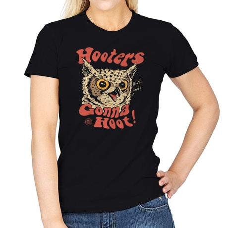 Hoot Owl - Womens T-Shirts RIPT Apparel Small / Black