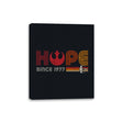 Hope Since 1977 - Canvas Wraps Canvas Wraps RIPT Apparel 8x10 / Black