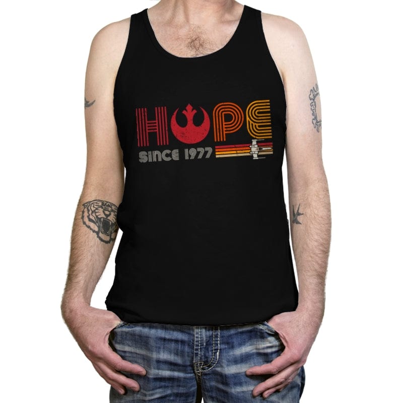 Hope Since 1977 - Tanktop Tanktop RIPT Apparel X-Small / Black