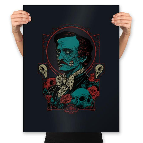 Horrific Portrait - Prints Posters RIPT Apparel 18x24 / Black