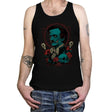 Horrific Portrait - Tanktop Tanktop RIPT Apparel X-Small / Black