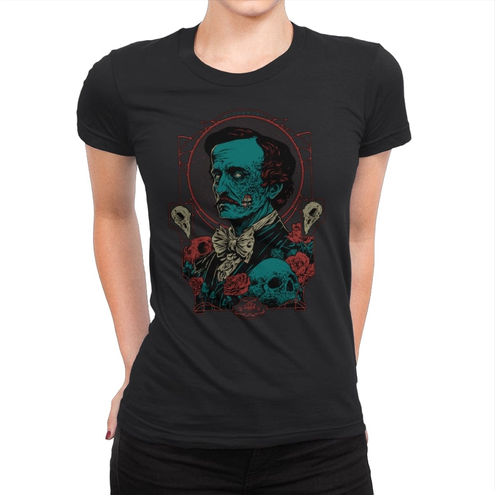 Horrific Portrait - Womens Premium T-Shirts RIPT Apparel Small / Black