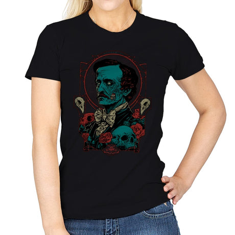 Horrific Portrait - Womens T-Shirts RIPT Apparel Small / Black