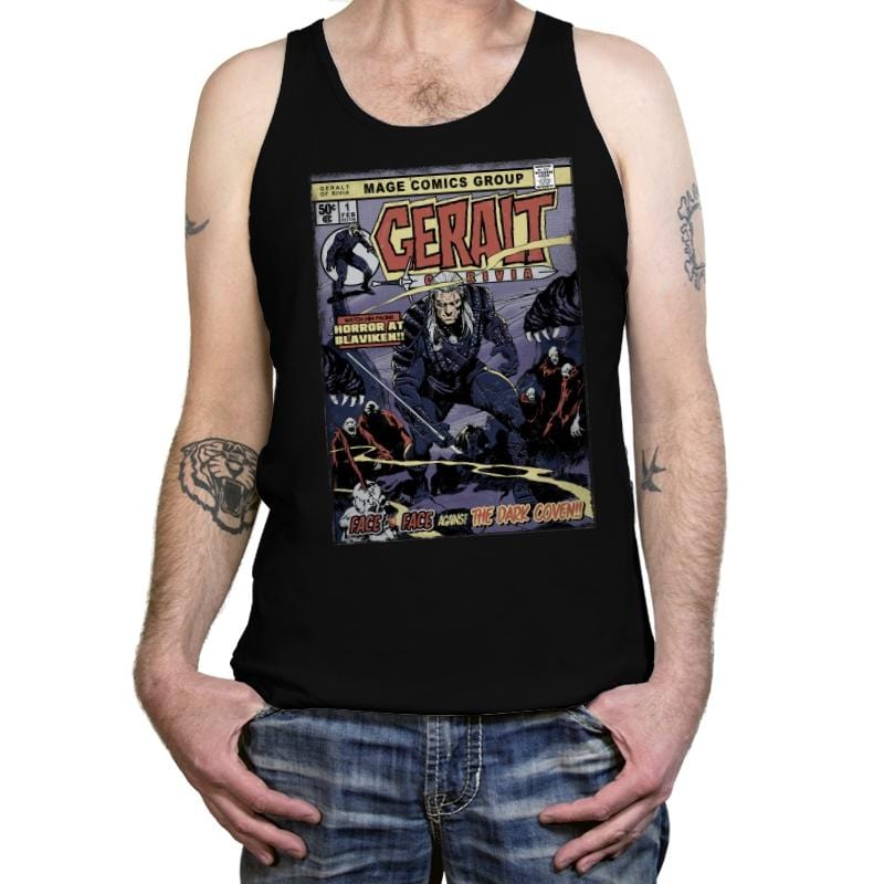 Horror at Blaviken! - Tanktop Tanktop RIPT Apparel X-Small / Black