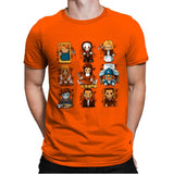 Horror Dolls - Mens Premium T-Shirts RIPT Apparel Small / Classic Orange