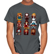Horror Dolls - Mens T-Shirts RIPT Apparel Small / Charcoal
