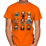 Horror Dolls - Mens T-Shirts RIPT Apparel Small / Orange