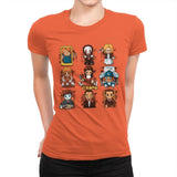 Horror Dolls - Womens Premium T-Shirts RIPT Apparel Small / Classic Orange