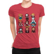 Horror Dolls - Womens Premium T-Shirts RIPT Apparel Small / Red